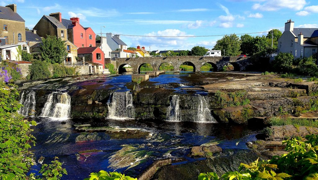 Weir in Ireland